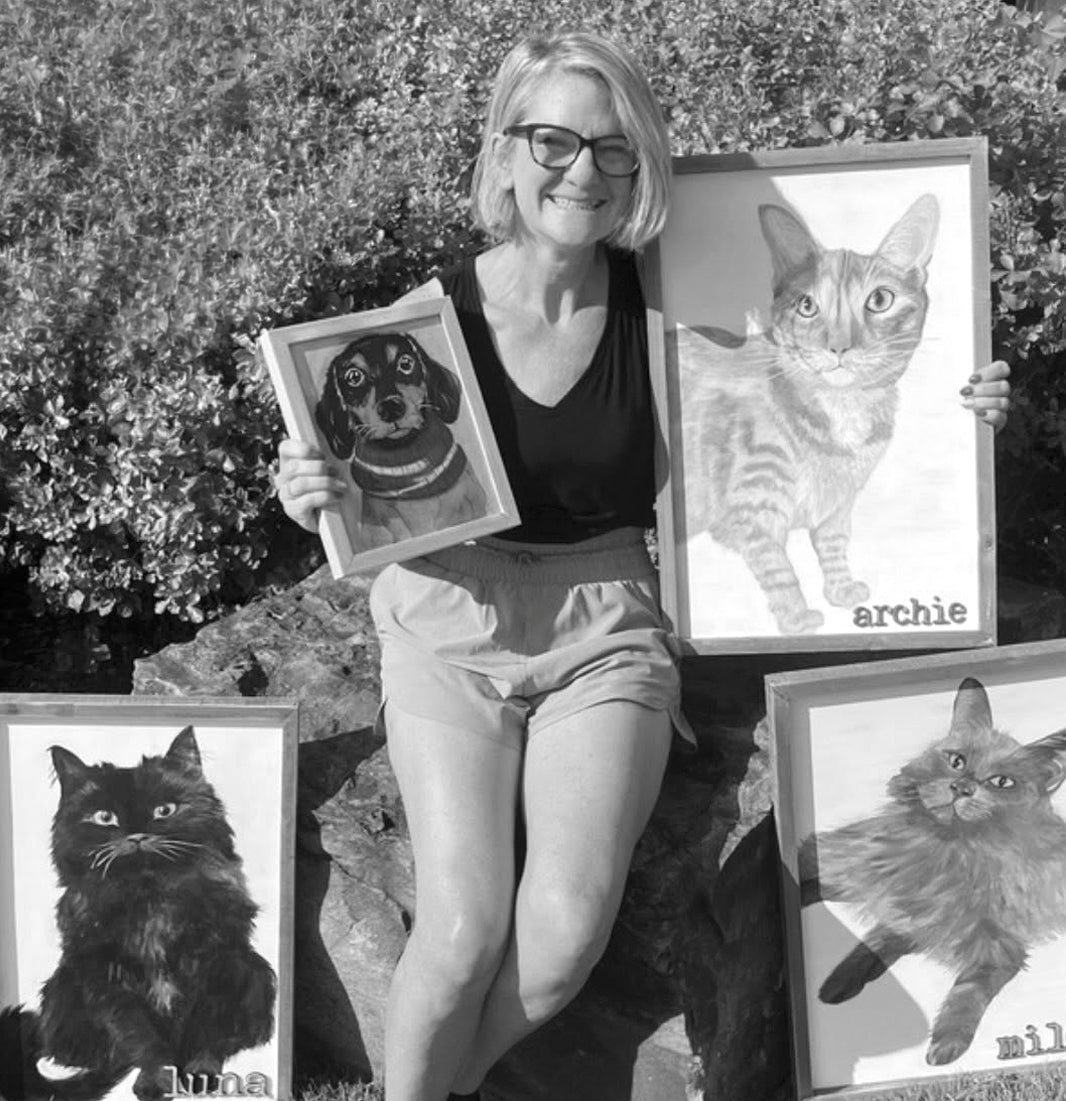 Pet Portrait 15x23"