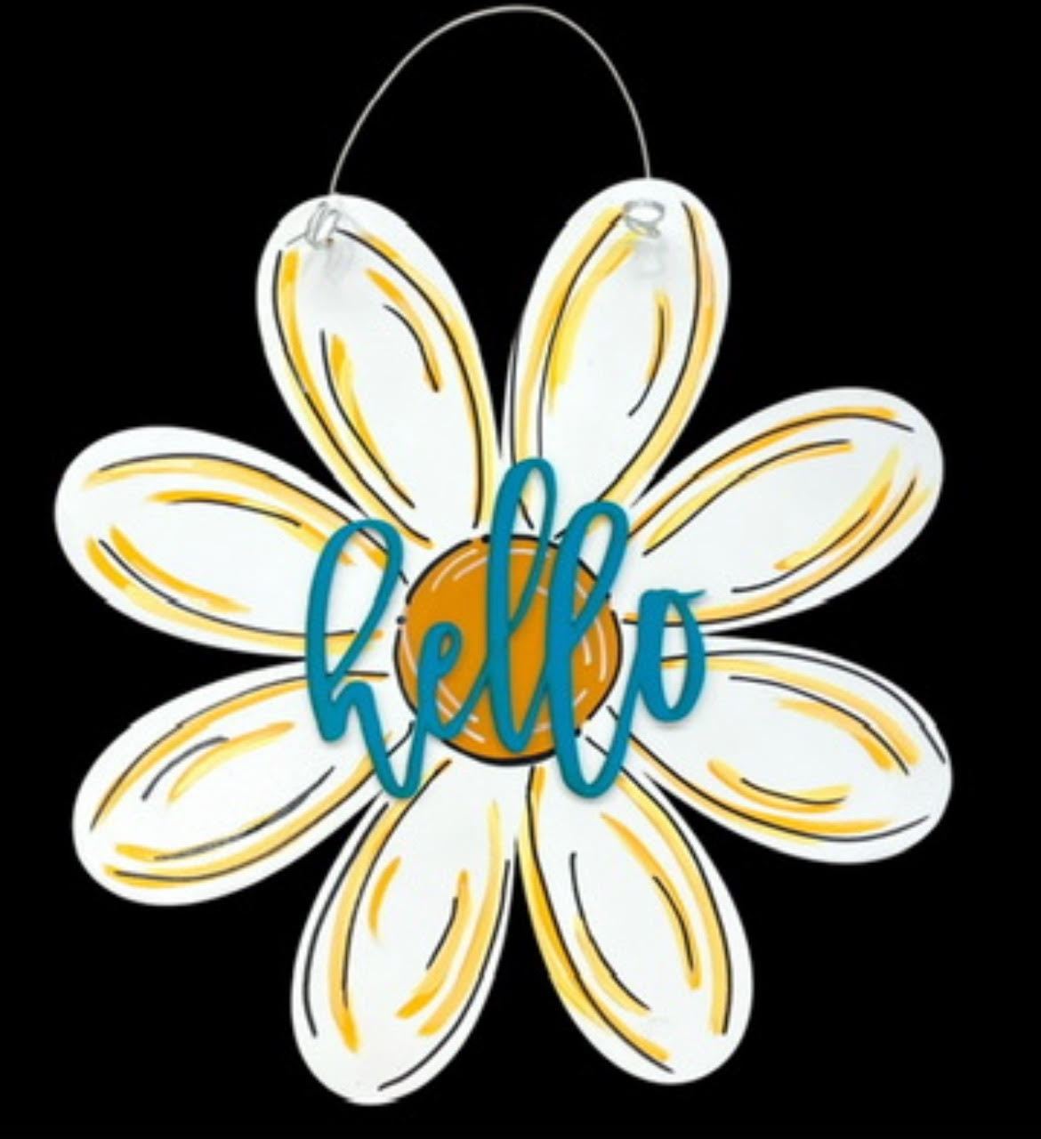 Daisy Door Hanger