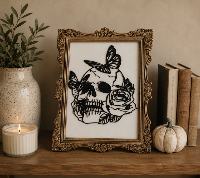 Floral Skull