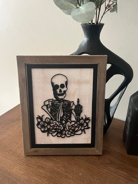 Flip Off Skeleton